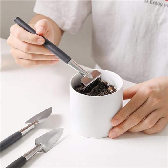 Melphoe 25Pcs Mini Garden Hand Transplanting Succulent Tools Set, 39.4"Thickened - Picture 4 of 8